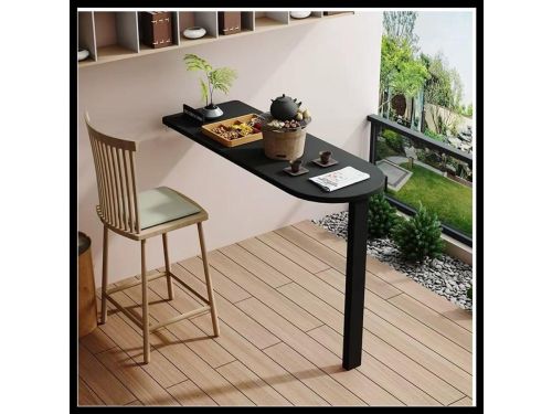 Wandmontage Tafel - Klaptafel Opklapbaar - Ruimte Besparen - Massief