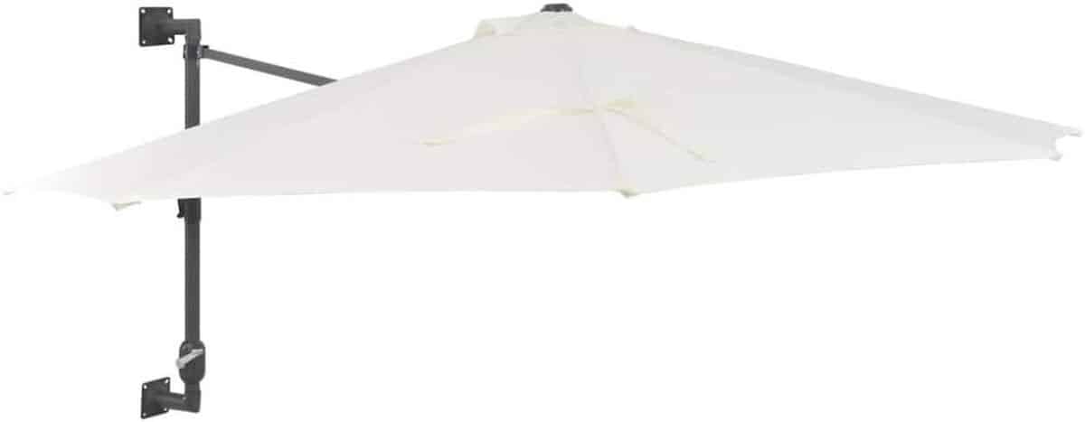 wandparasol zweefparasol balkon schaduw creëren kantelbaar design