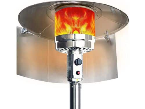 Warmtefocusscherm voor Terrasverwarmer - Warmtereflector voor Buitenverwarming