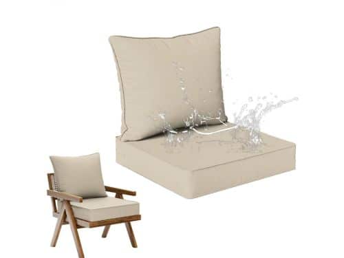 Waterdichte Kussenset - Buitenmeubilair Kussen - Terras Comfort - Ergonomisch
