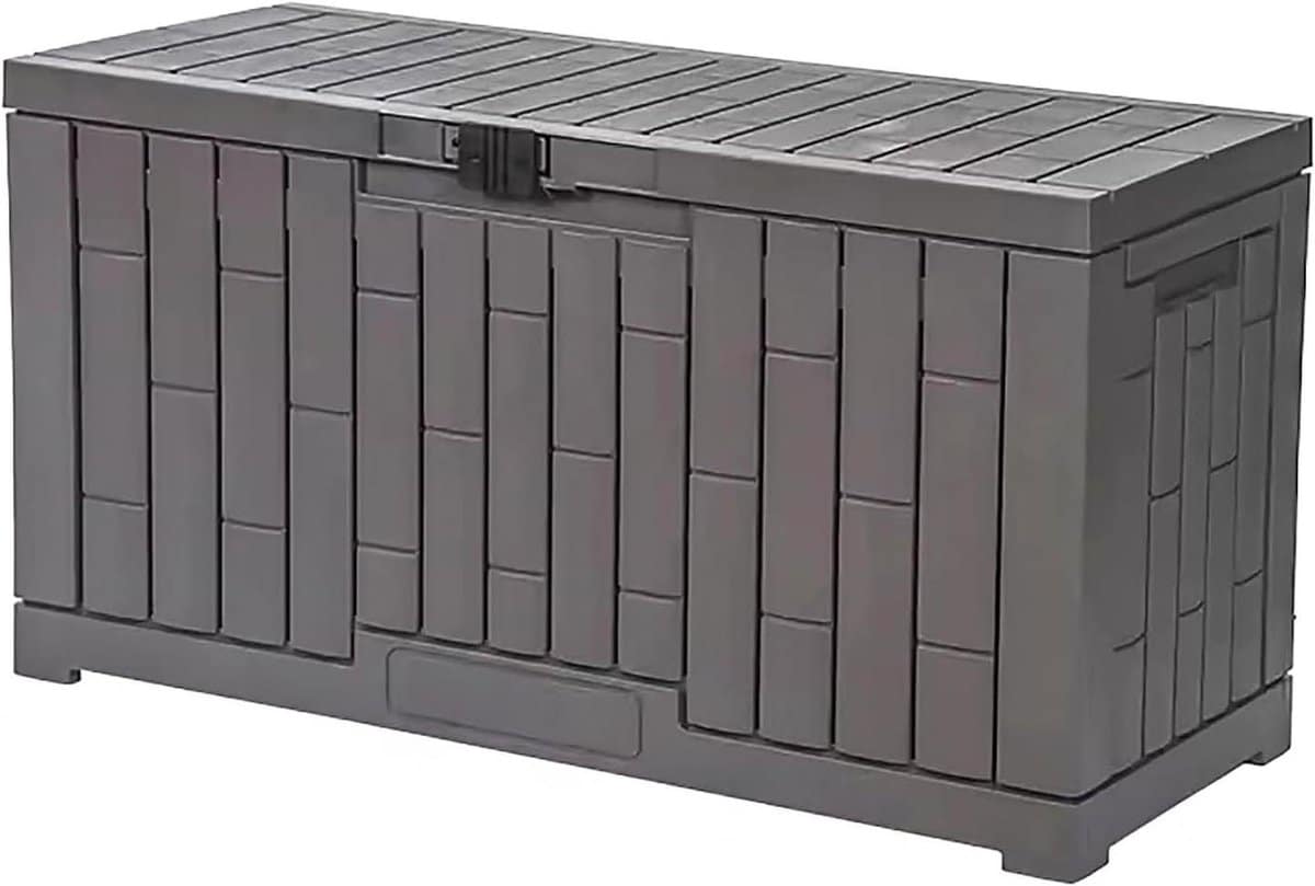 waterdichte opbergbox terrasbank opbergruimte buiten spullen opslaan