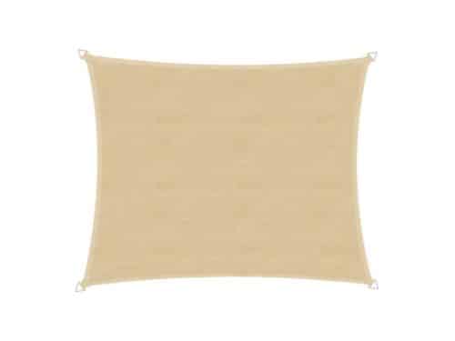 Windhager Schaduwdoek Capri Rechthoek Champagne 4x5m