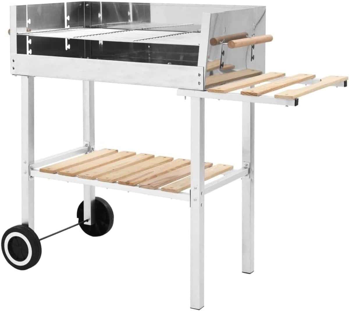 xxl trolley bbq grill houtskool grill buiten koken
