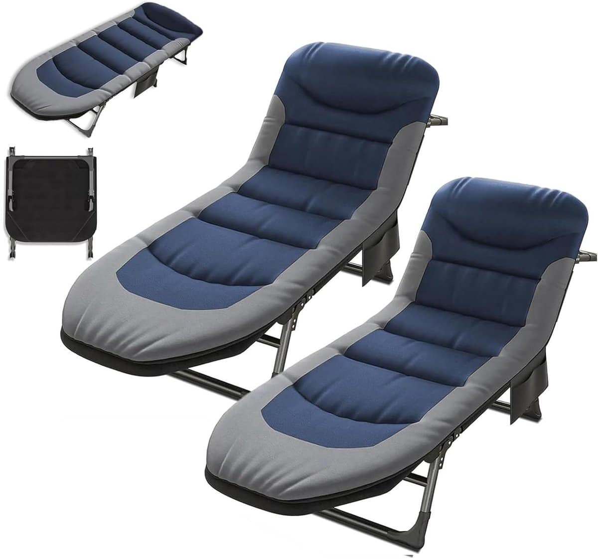 zonnebank opvouwbaar lounger tuin ontspanning verstelbare rugleuning