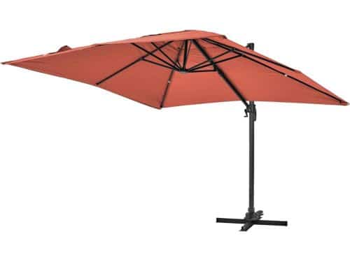 Zweefparasol Aluminium - Tuinparasol Schaduwdoek - Terras Beschermen - 360