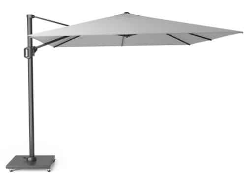 Zweefparasol Challenger T1 300x300 cm zonwering Platinum - Platinum