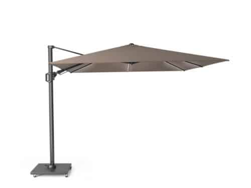 Zweefparasol Challenger T2 Premium Glow 3x3 Havana Platinum - Platinum