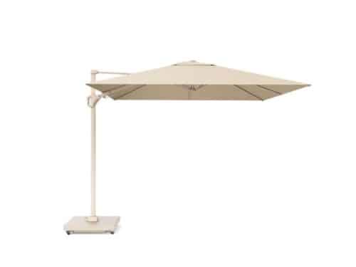 Zweefparasol Challenger T2 Sandstone 300x300 Champagne Platinum - Platinum