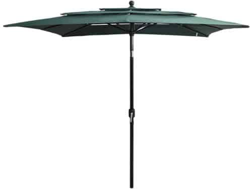 Zweefparasol Groen - Tuinparasol Marktparasol - Bescherming tegen Zon