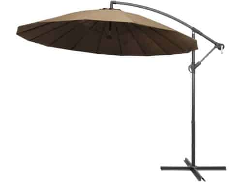 Zweefparasol - Grote parasol - Terras beschermen - Windbestendig ontwerp