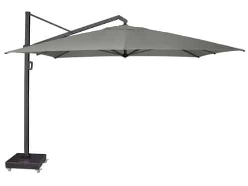 Zweefparasol Icon 4x3 meter zonwering Platinum III - Platinum
