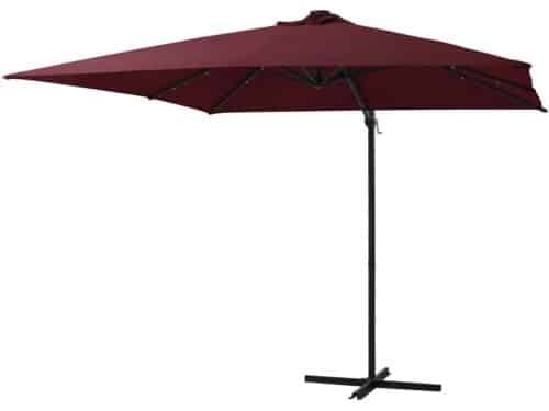 Zweefparasol met LED - Tuinparasol Buiten - Terras Beschermen