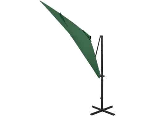 Zweefparasol met LED - Tuinparasol Schaduw - Buiten Ontspannen