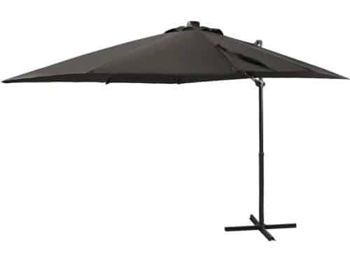 Zweefparasol met LED - Tuinparasol Schaduwdoek - Buiten Ontspannen