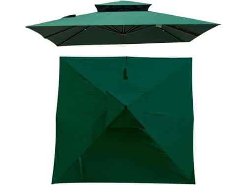 Zweefparasol - Parasol Schaduwdoek - Terras Ontspannen - Verstelbare Hoek