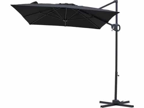 Zweefparasol Rechthoekig - Tuinparasol Terrasparasol - Schaduw Creëren - UV-Werend