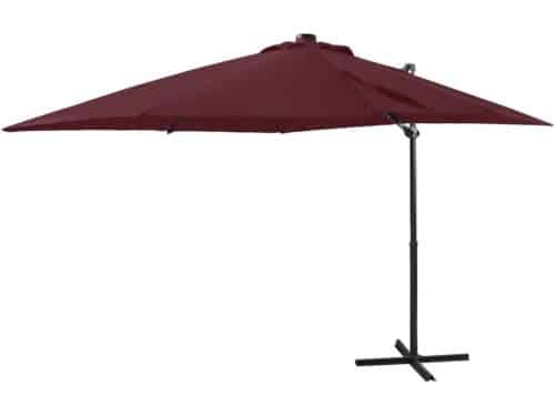 Zweefparasol - Tuinparasol Schaduw - Zon Bescherming - Met Ledverlichting