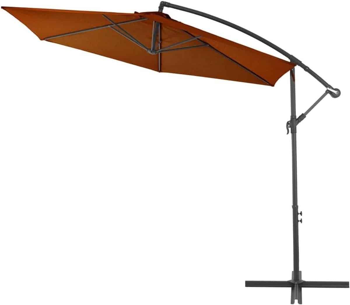 zweefparasol tuinparasol terras beschutting kantelbaar 300