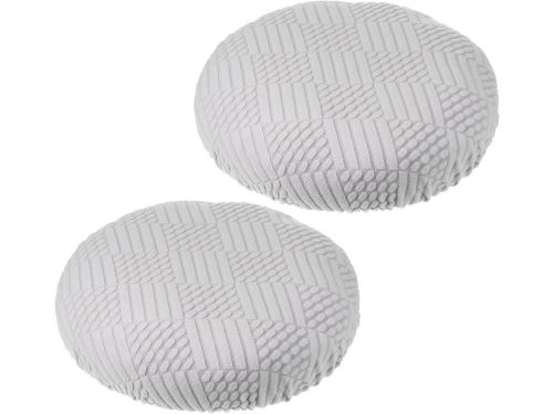 2x Elastische Ronde Barkruk Hoezen Beschermhoes voor Stoelen 28