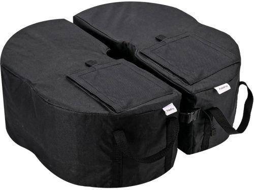 2x Stevige Parasolvoet Gewichten Set voor Cantilever Parasols