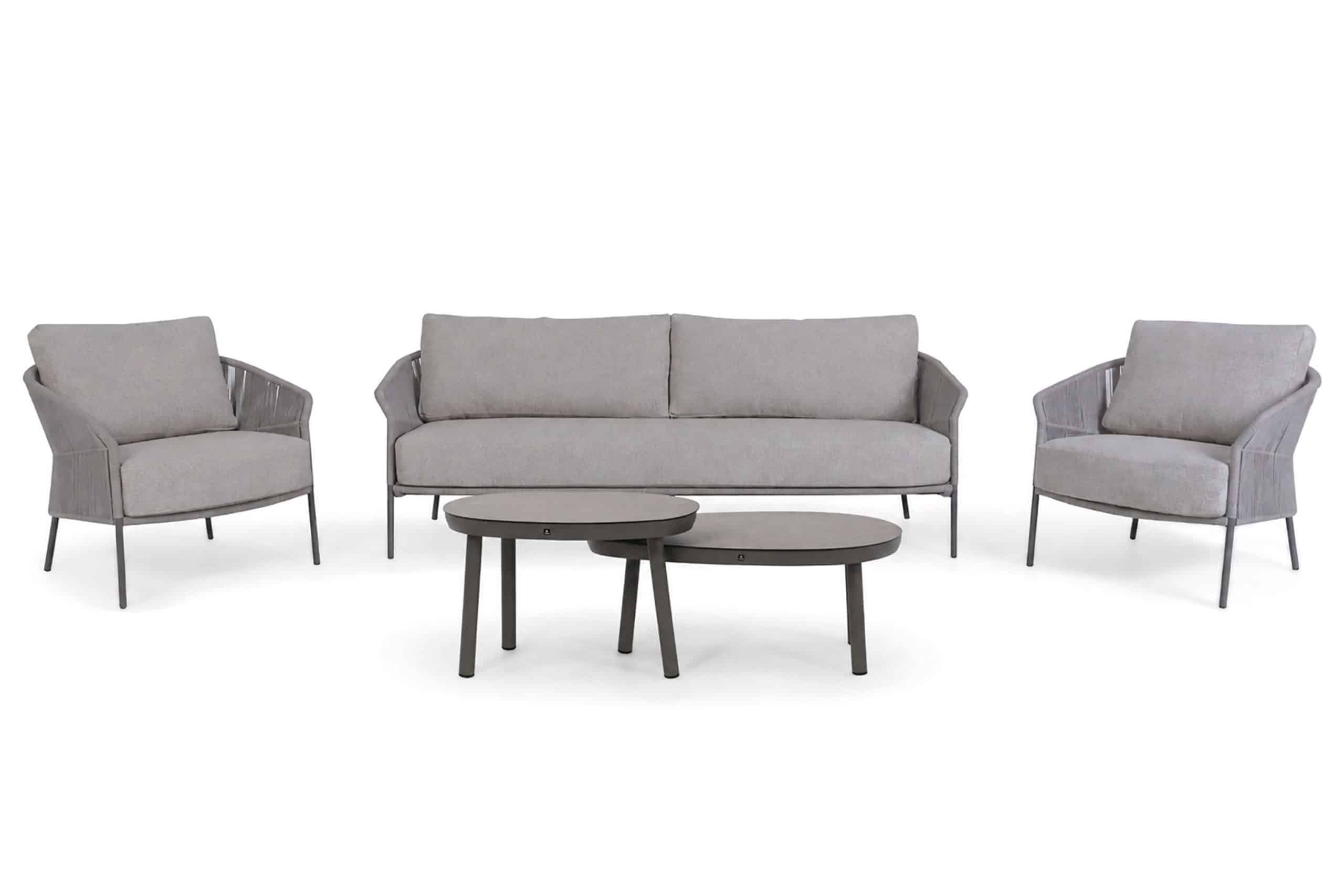 4 seasons outdoor florence/livo stoel bank loungeset 5 delig