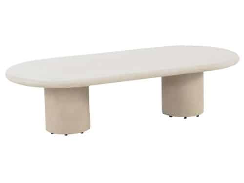4 Seasons Outdoor Hampton lounge coffee table mortex oval 140x65 cm