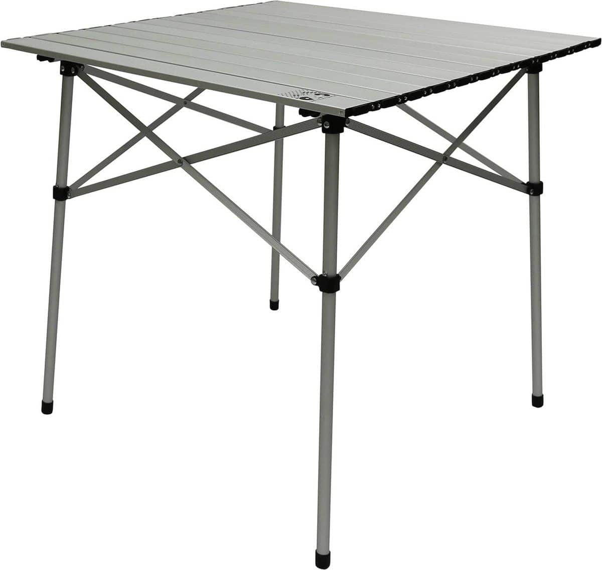 aluminium klaptafel kampeertafel opvouwbaar buiten zitten lattenontwerp