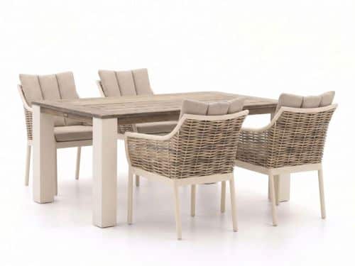 Apple Bee Milou/ROUGH-X 180cm dining tuinset 5-delig - Laagste prijsgarantie!