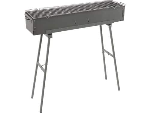 Auto Grille 65cm Grijs - Draagbare, opvouwbare houtskoolgrill en 60*18*65cm
