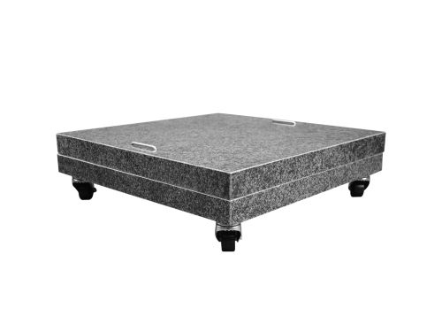 AVH Parasolvoet 150 kg met 4 wielen