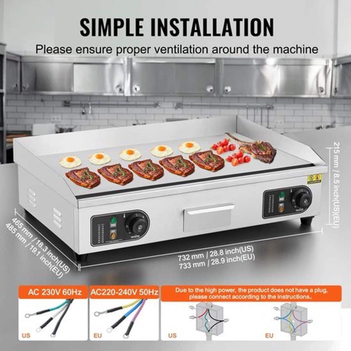 bakplaat elektrische bakplaat grill grill apparaat