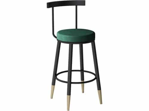Barkruk - Eetkamerstoel - Aan de balie - Ergonomische rugleuning