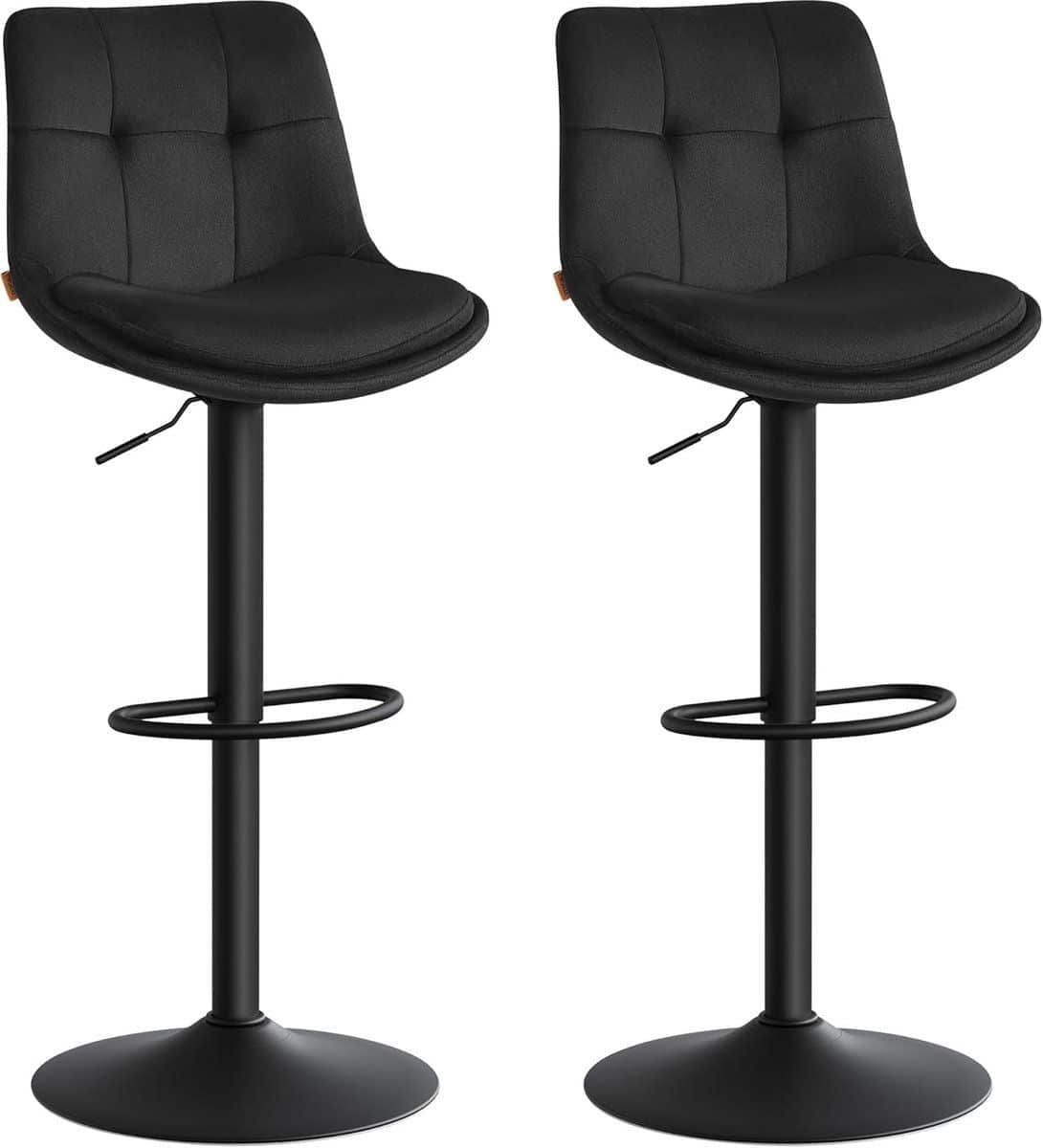 barkruk set keukenstoel hocker comfortabel zitten in