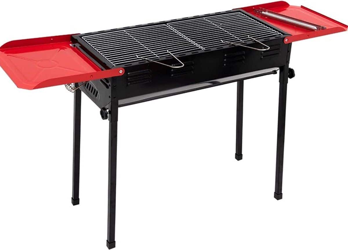 bbq grill houtskool barbecue buiten koken inklapbaar