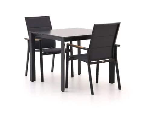 Bellagio Albinea/Sestino 90cm dining tuinset 3-delig stapelbaar - Laagste prijsgarantie!