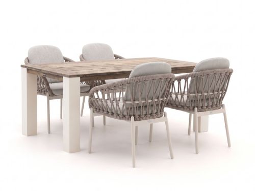 Bellagio Cupello/ROUGH-X 180cm dining tuinset 5-delig - Laagste prijsgarantie!