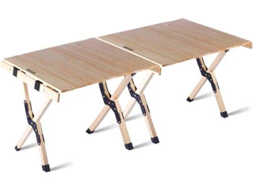 Buiten Klaptafel - Strandtafel Hout - Picknick Genieten - Draagbaar