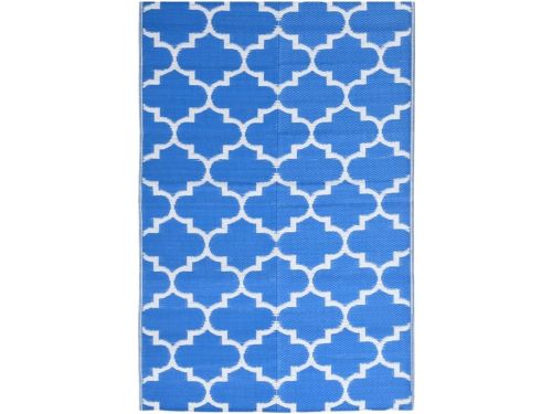Buitenkleed 190x290 cm polypropeen blauw voor buiten