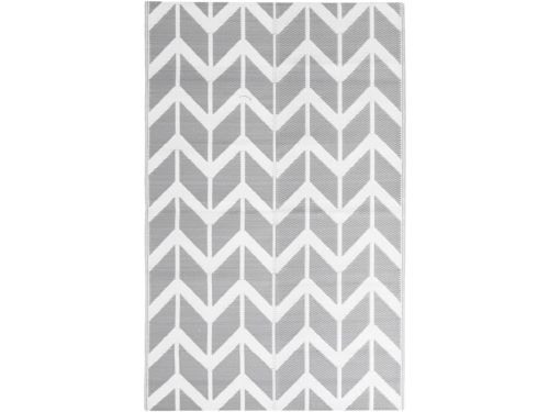 Buitenkleed 190x290 cm - Stijlvol polypropeen grijs voor buiten