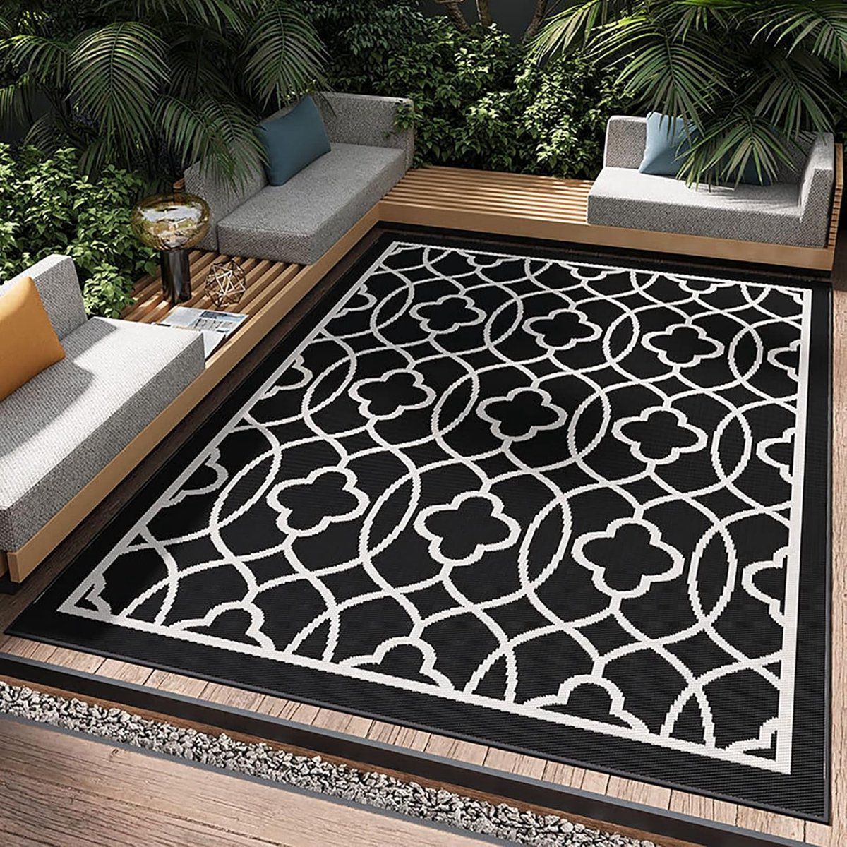 buitenkleed picknickkleed buitenactiviteiten omkeerbaar ontwerp 150×210