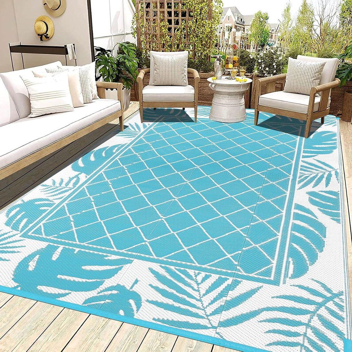 buitenkleed picknickkleed strandkleed terras aankleden omkeerbaar uv bestendig