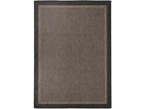 Buitenkleed Plat Geweven 200x280 cm Donkerbruin voor Buiten
