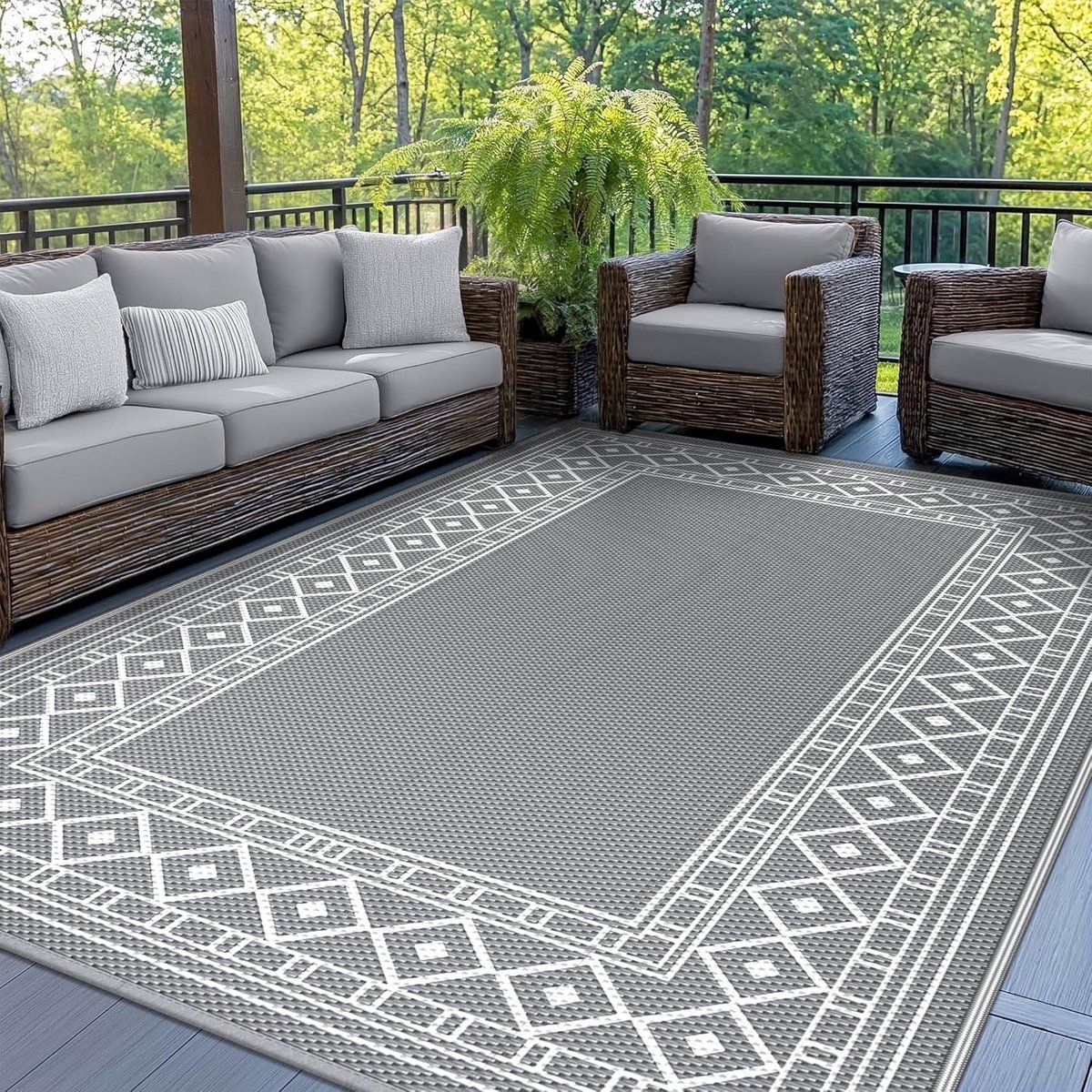 buitenkleed waterdicht en wasbaar voor tuin, balkon en terras