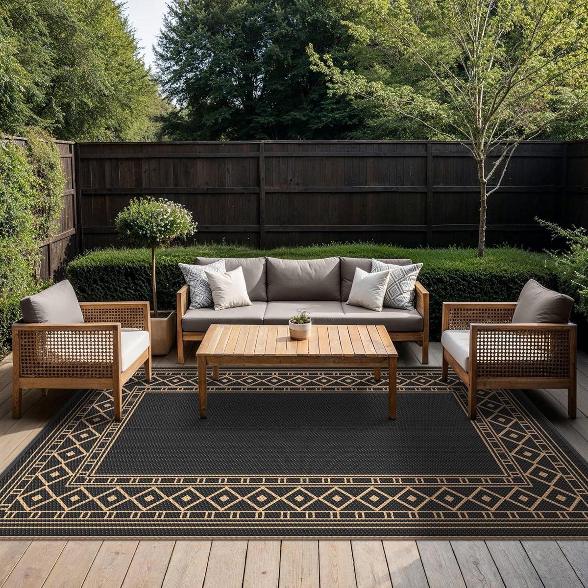 buitenkleed waterdicht picknickkleed wasbaar terras balkon camping