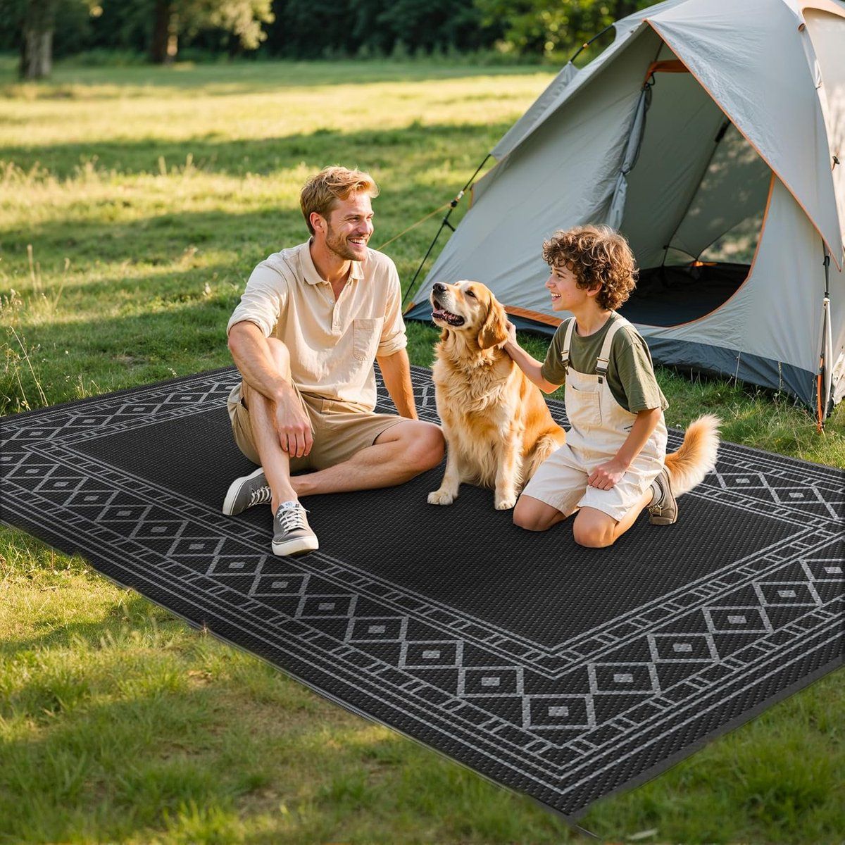 buitenkleed waterdicht picknickkleed wasbaar terras tuin omkeerbaar