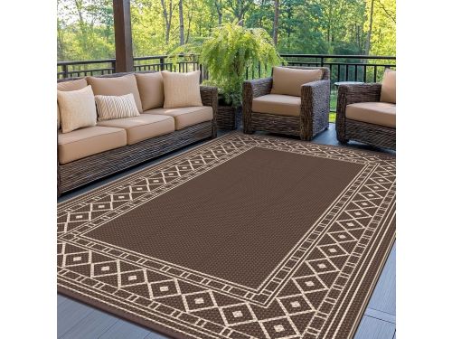 Buitenkleed Waterdicht, Wasbaar Picknickkleed voor Tuin, Balkon, Terras