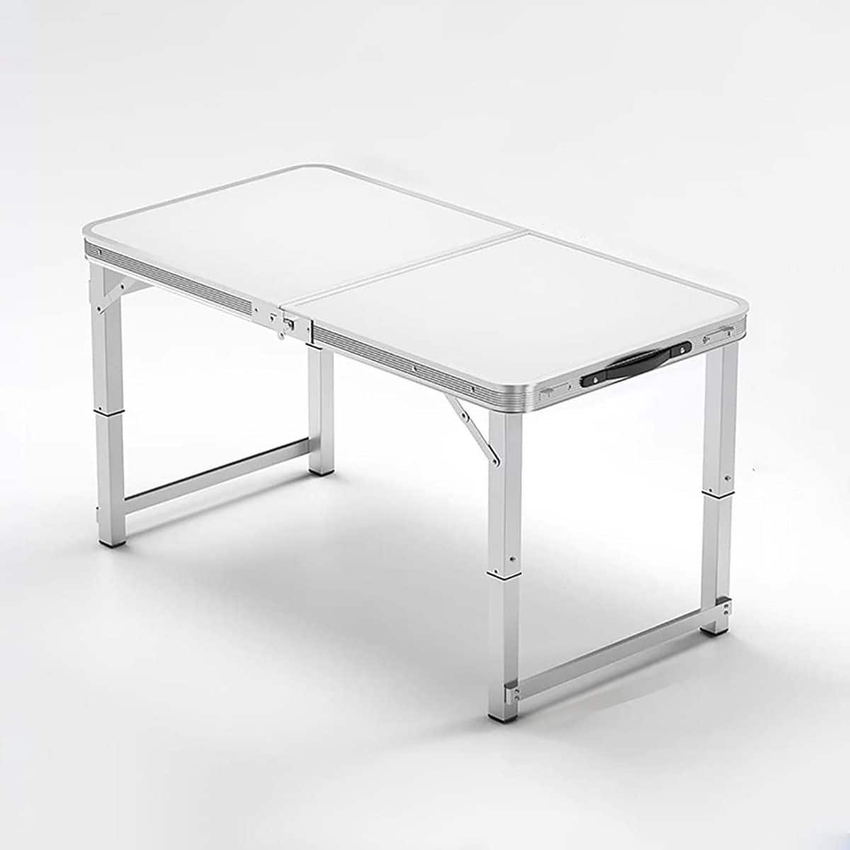 buitentafel klaptafel kamperen en picknicks in hoogte