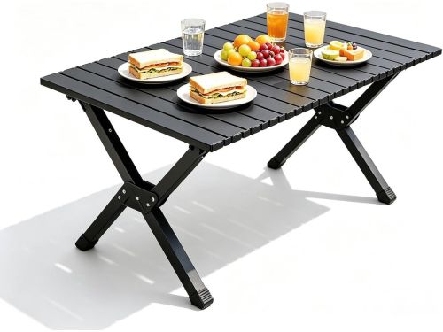 Campingkeukentafel - Klaptafel picknick - Buiten koken - Oprolbaar ontwerp