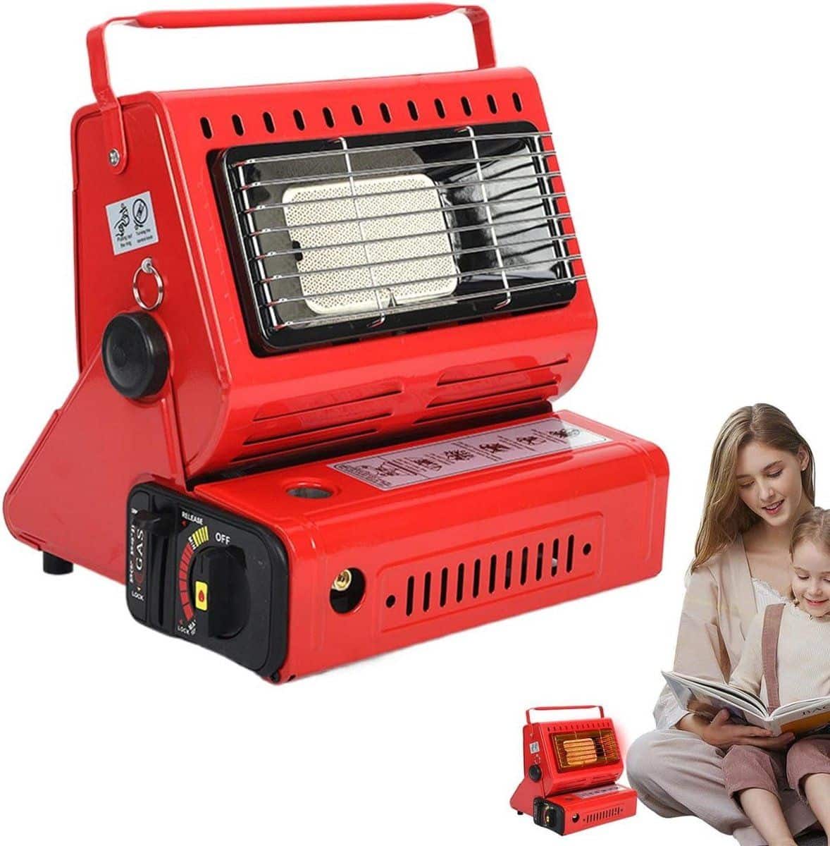campingverwarming terrasverwarming buiten outdoor avonturen draagbaar compact