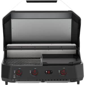 Cozze® G-800 Combo Plancha Grill BBQ - 3 Gasbranders